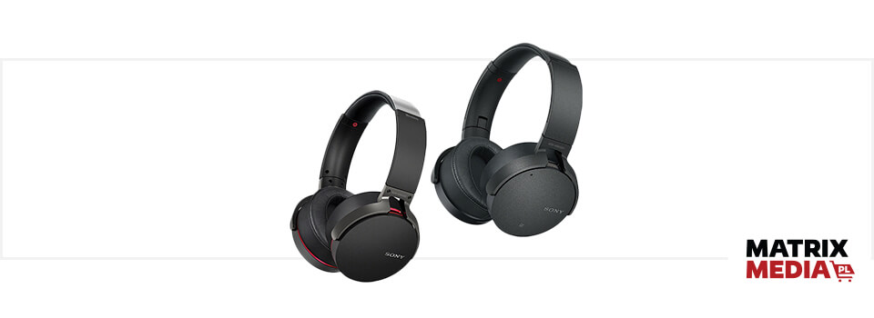 Słuchawki Sony do 800zł: MDR-XB950B1 i MDR-XB950N1