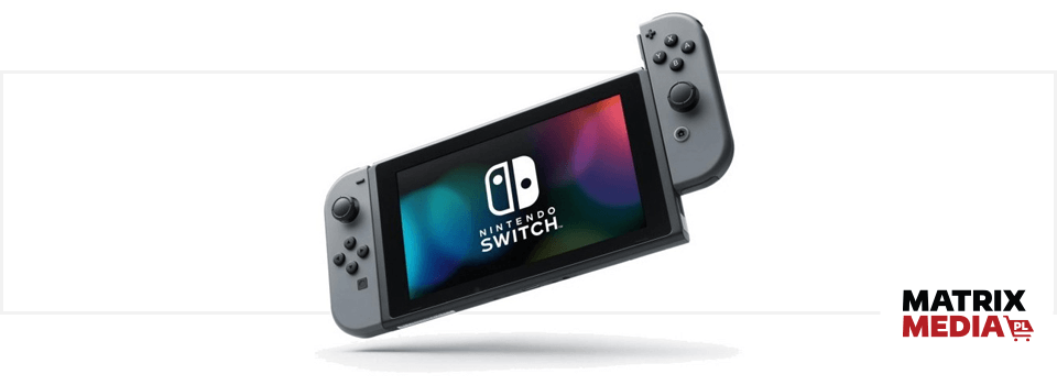 Przenośna konsola Nintendo Switch z wysuwanymi padami